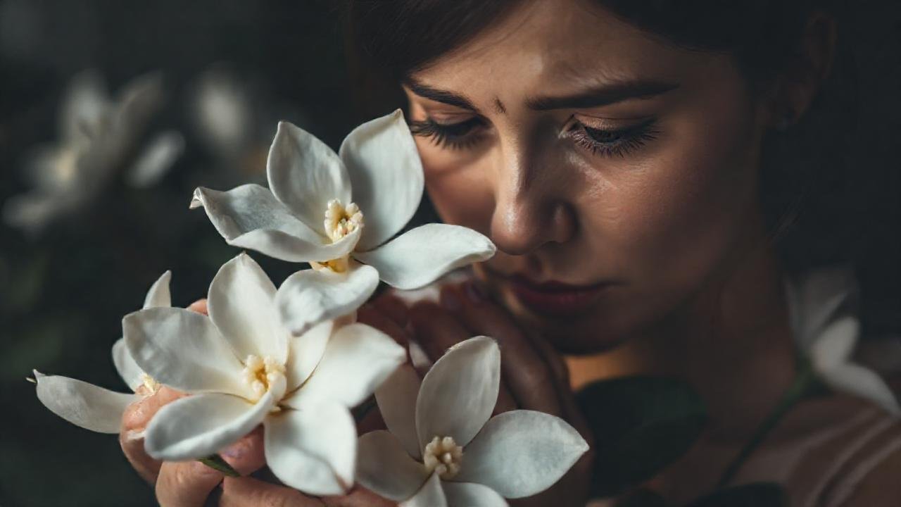 La belleza triste y silenciosa florece