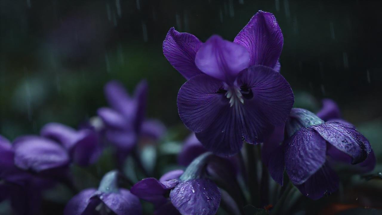 La tristeza violeta refleja pérdida y arrepentimiento