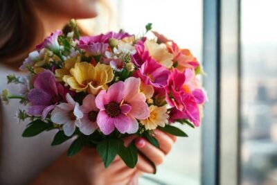 Un ramo vibrante evoca emoción y belleza