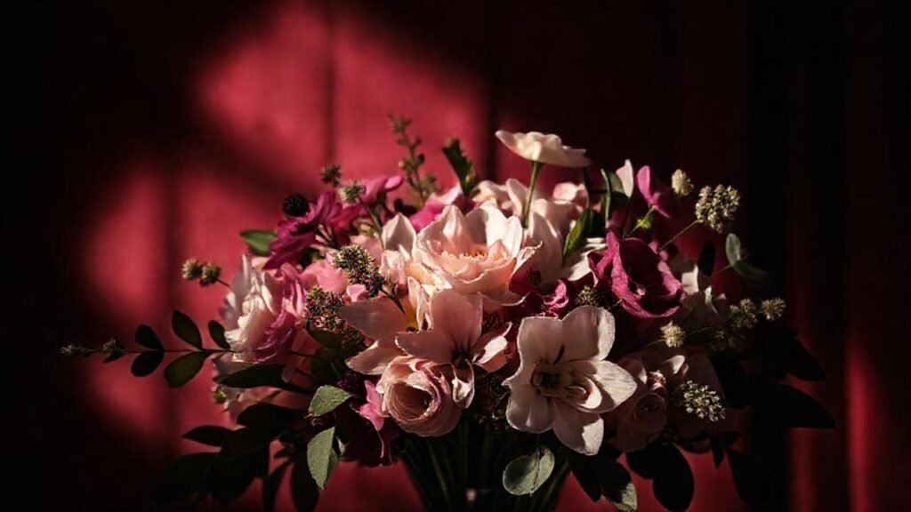 Un arreglo floral elegante