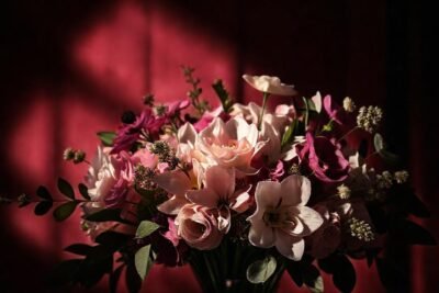 Un arreglo floral elegante