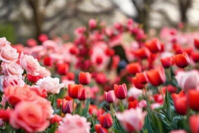 Un jardín romántico