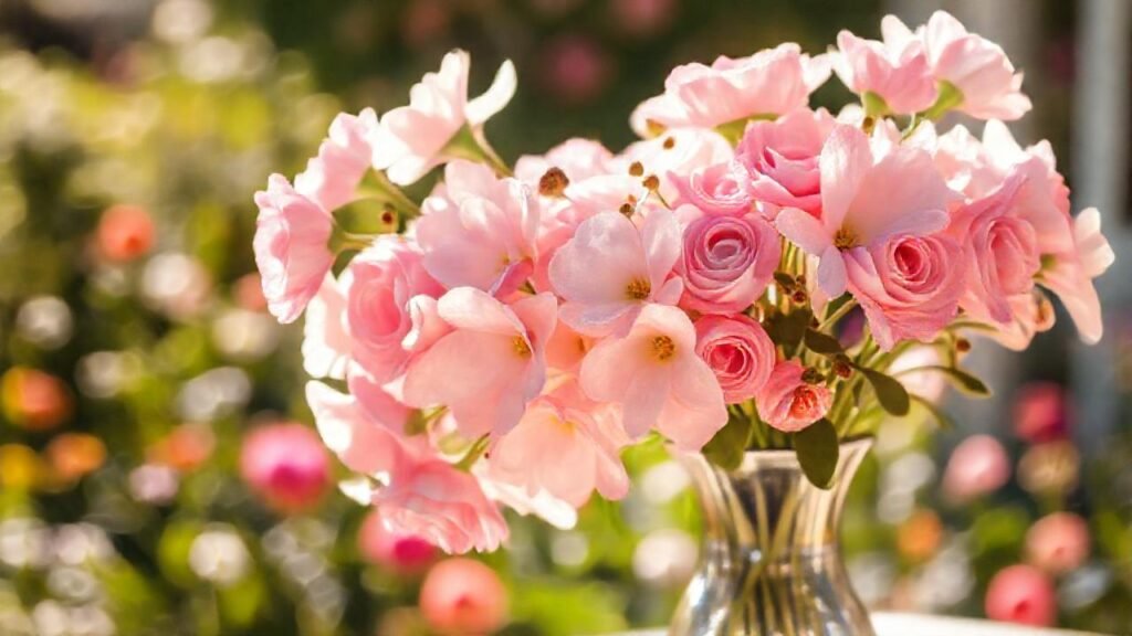 Un ramo romántico evoca una cita soñada