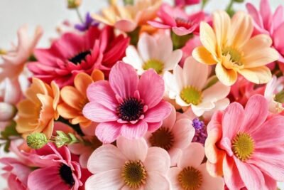 Un arreglo floral elegante y vibrante