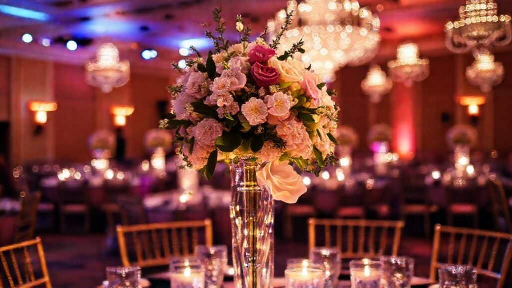 Un evento lujoso brillaba con elegancia