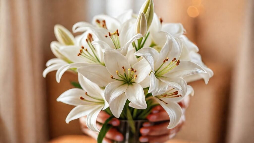 Líneas blancas y románticas inundan la escena