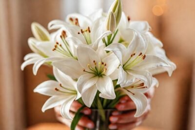 Líneas blancas y románticas inundan la escena