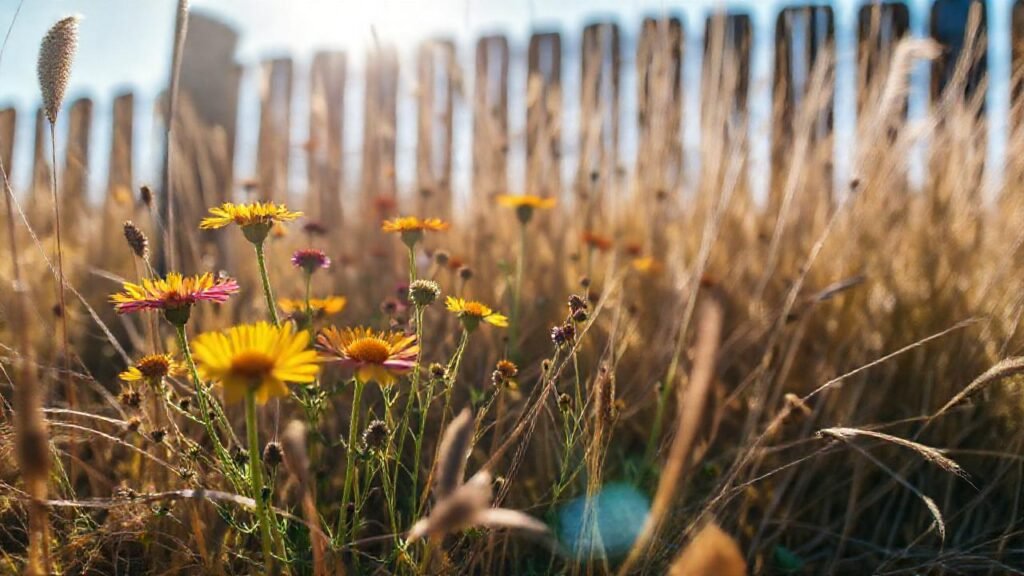 Flores silvestres vibrantes