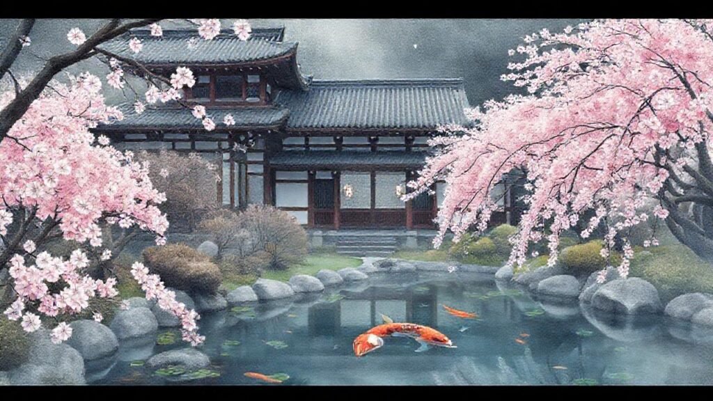 Jardín japonés: belleza serena y delicada