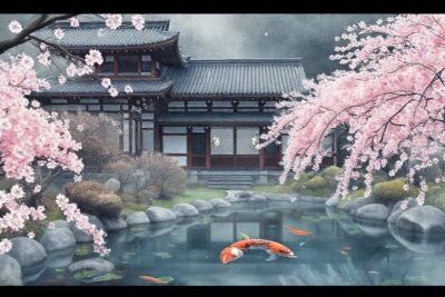 Jardín japonés: belleza serena y delicada