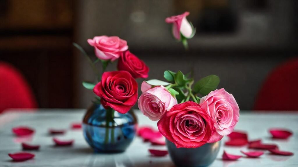 Rosas elegantes evocan romanticismo y modernidad