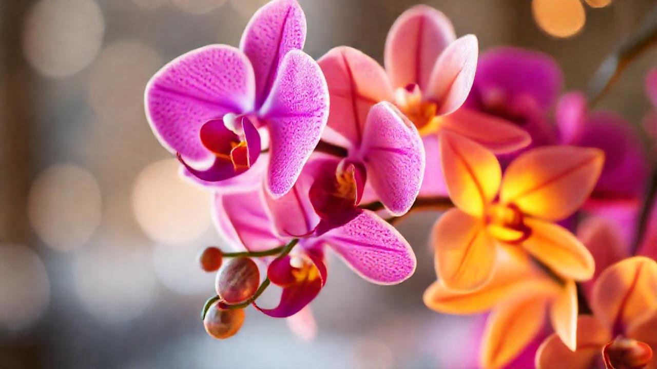 Orquídeas vanda: belleza elegante y vibrante