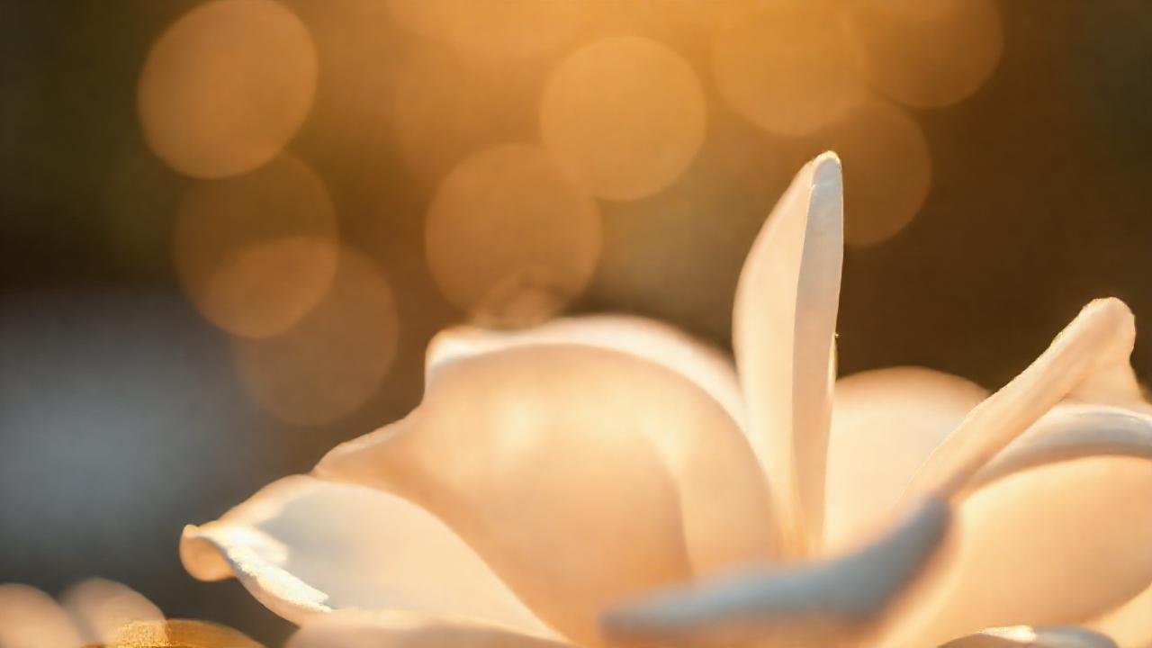 Gardenia blanca: elegancia, luz y amor