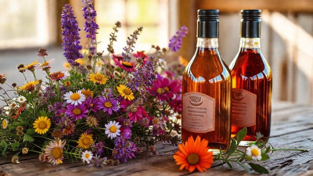 Flores vibrantes invitan a la fotografía rural