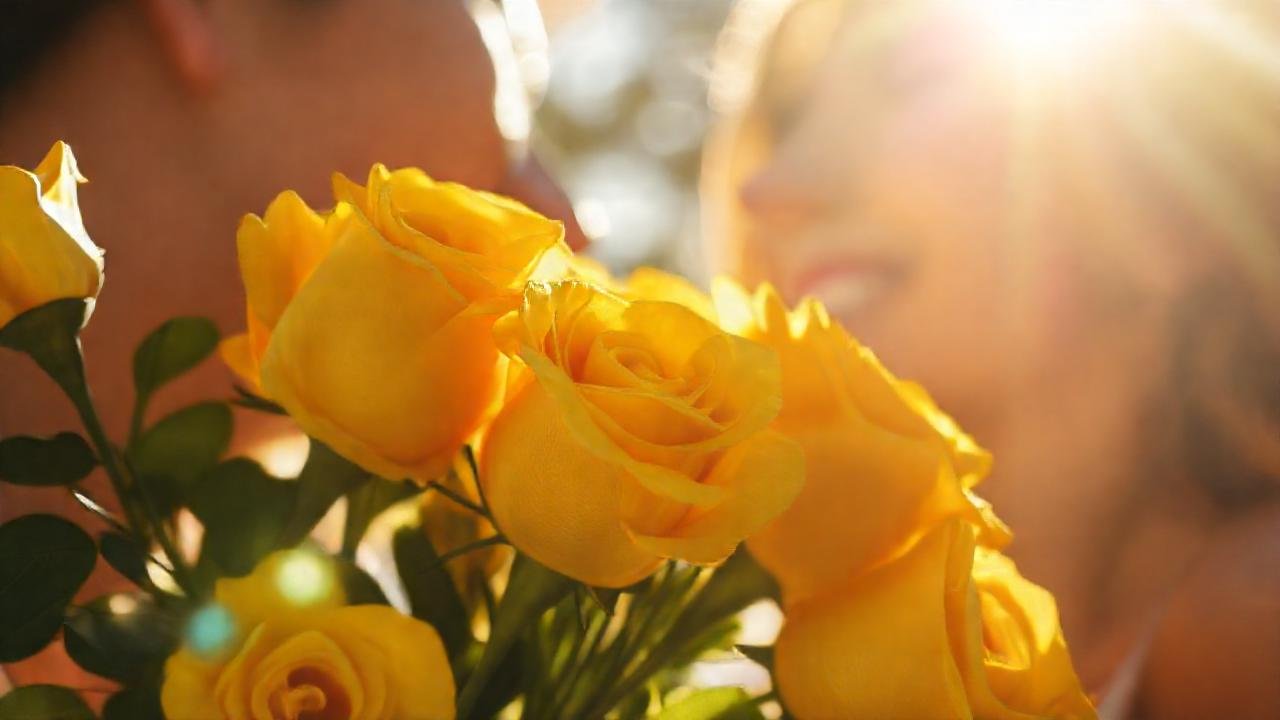 Rosas amarillas evocan amistad y alegría