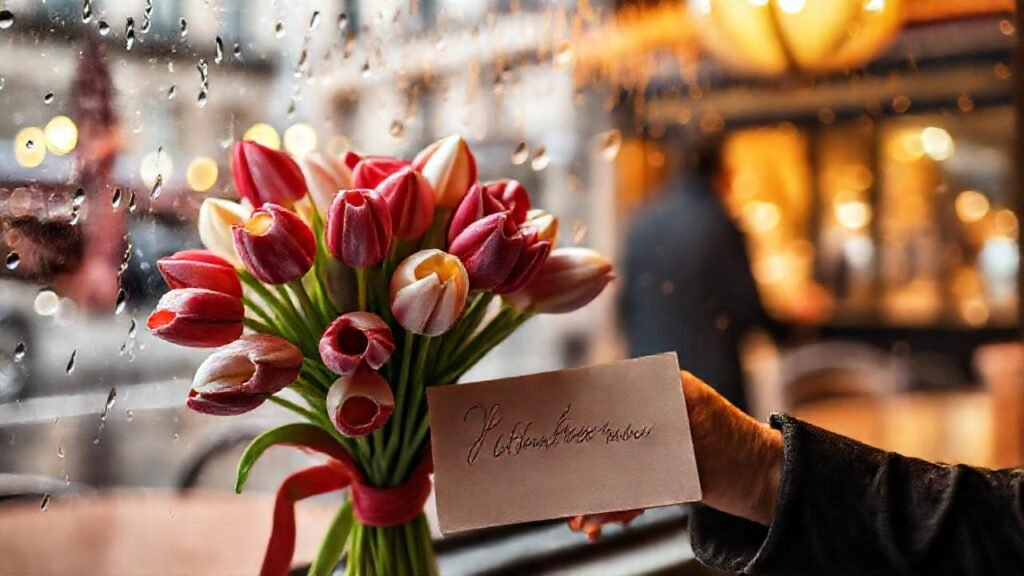 Un romance cálido en lluvia suave