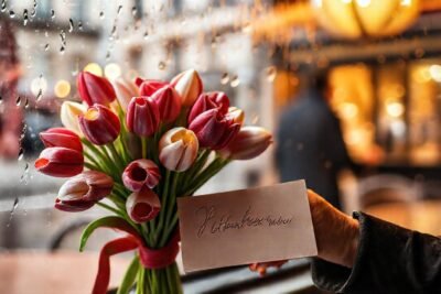 Un romance cálido en lluvia suave
