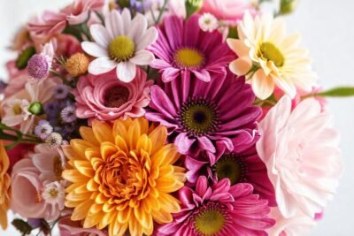 Un ramo floral evocador y delicado