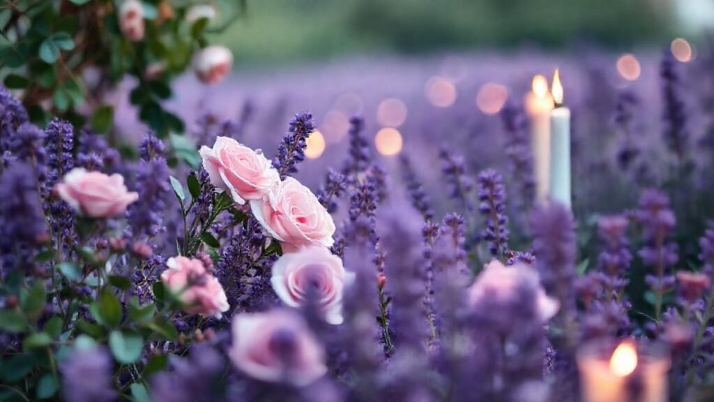 Belleza romántica y delicada en detalle