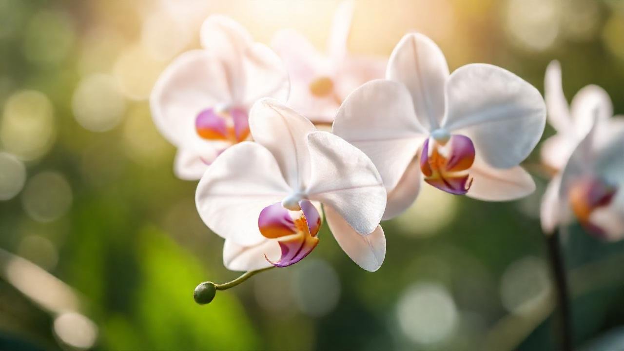 Orquídeas exóticas evocan un romance delicado