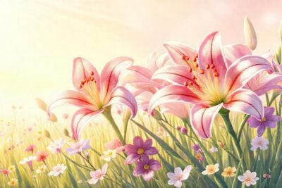 Líllacos de Pascua simbolizan resurrección serena