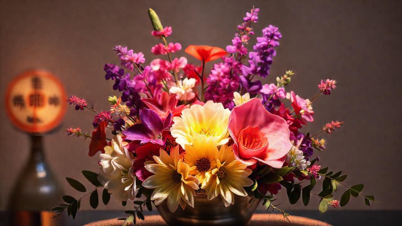 Un arreglo floral equilibrado inspira crecimiento