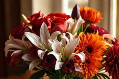 Un ramo elegante y soñador