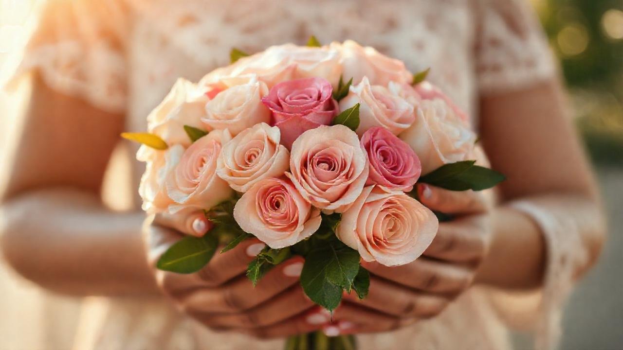 Rosa elegante y cálida en portada