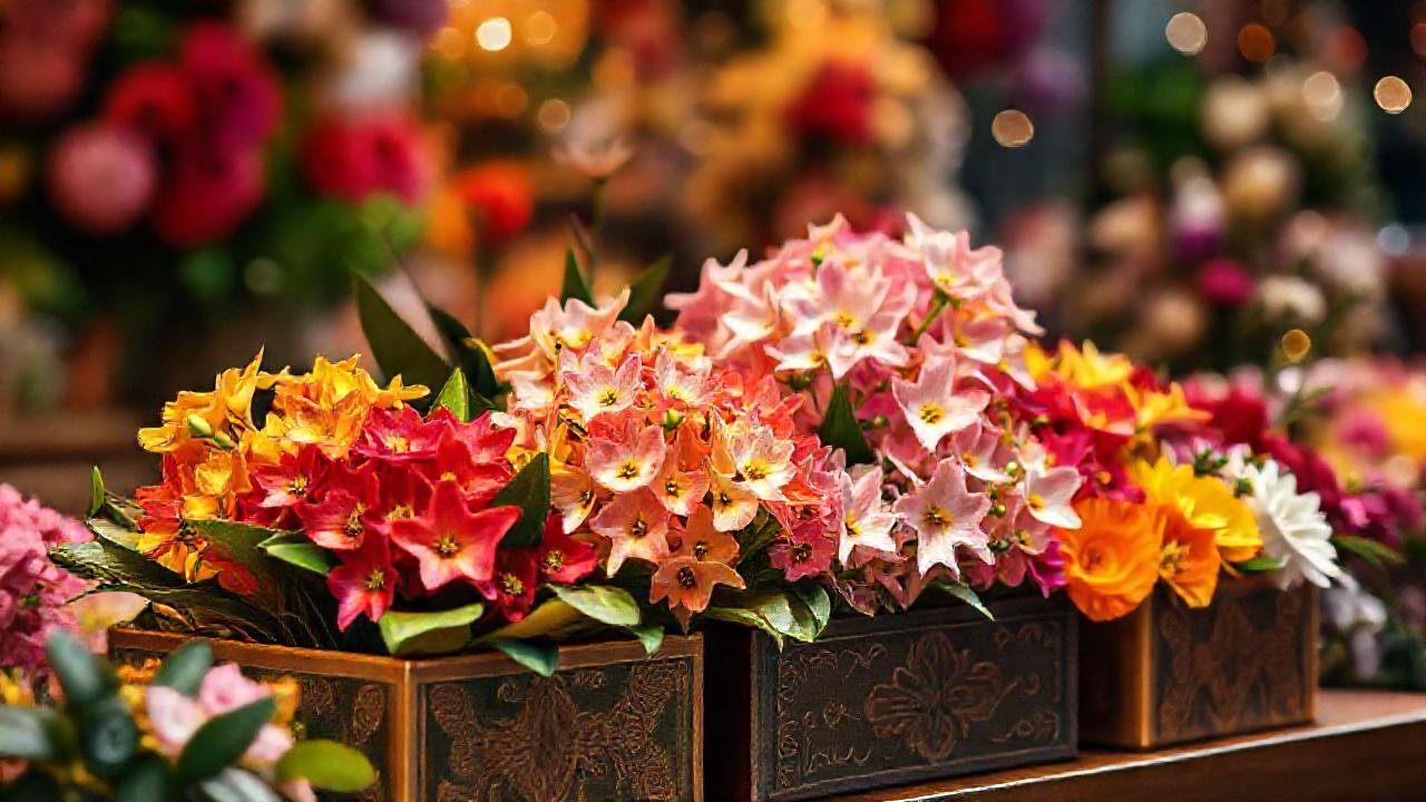 Hortensias vibrantes adornan celebraciones florales