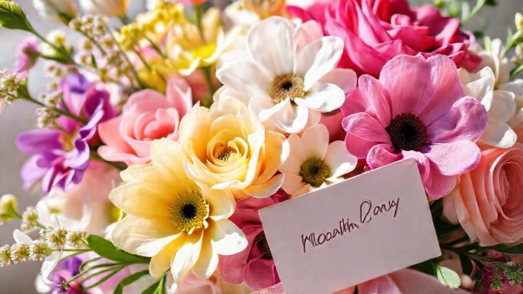 Un ramo floral elegante para mamá