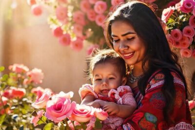 Un día mexicano cálido y feliz