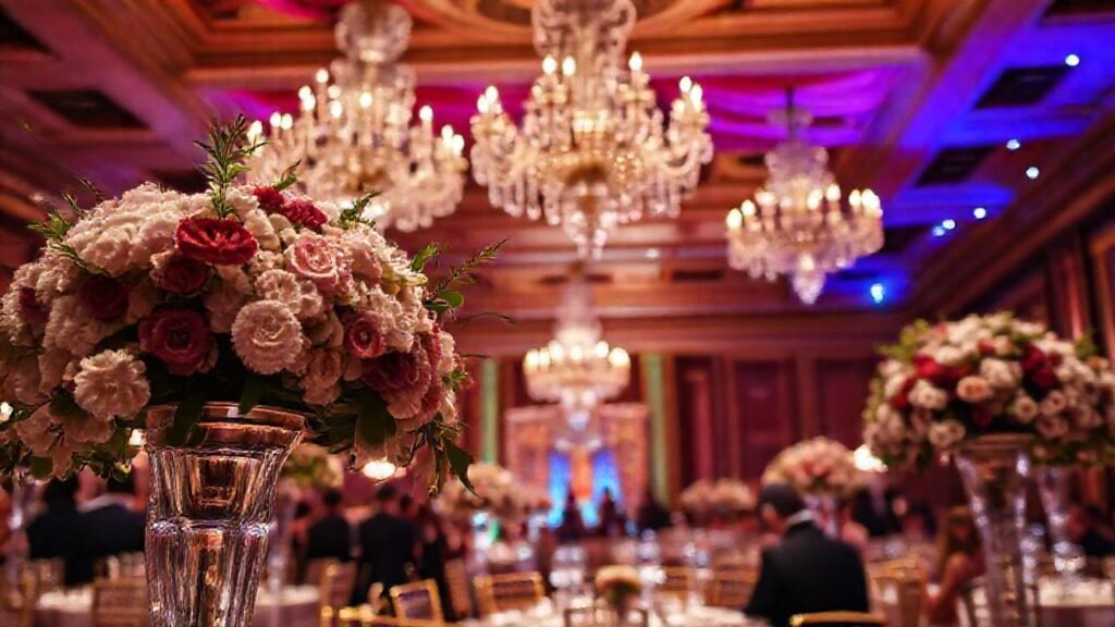 Un baile elegante y opulento