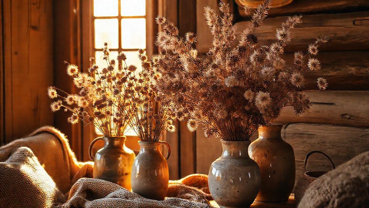 Ambiente cálido y elegante con texturas