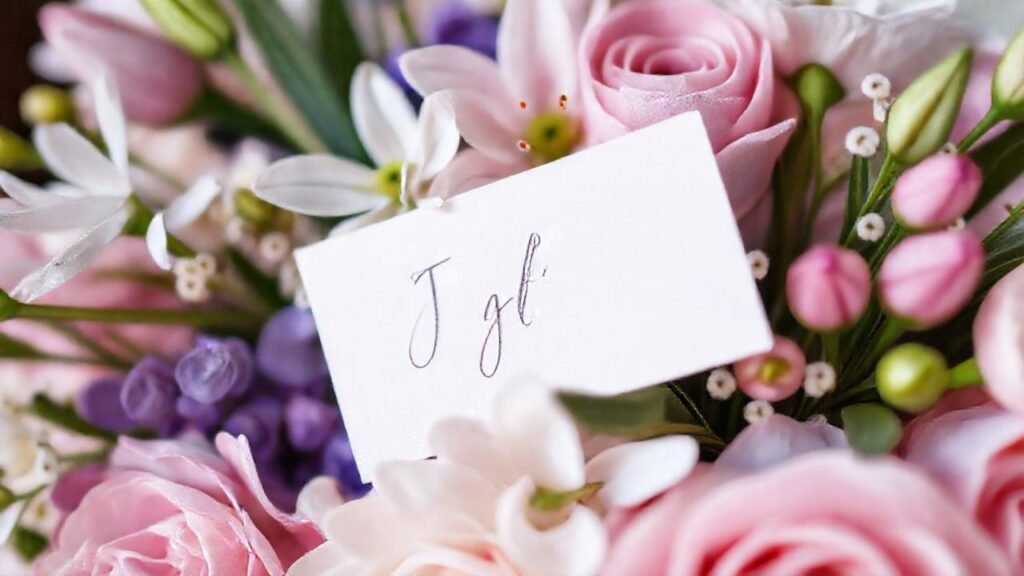 Un arreglo floral delicado y elegante