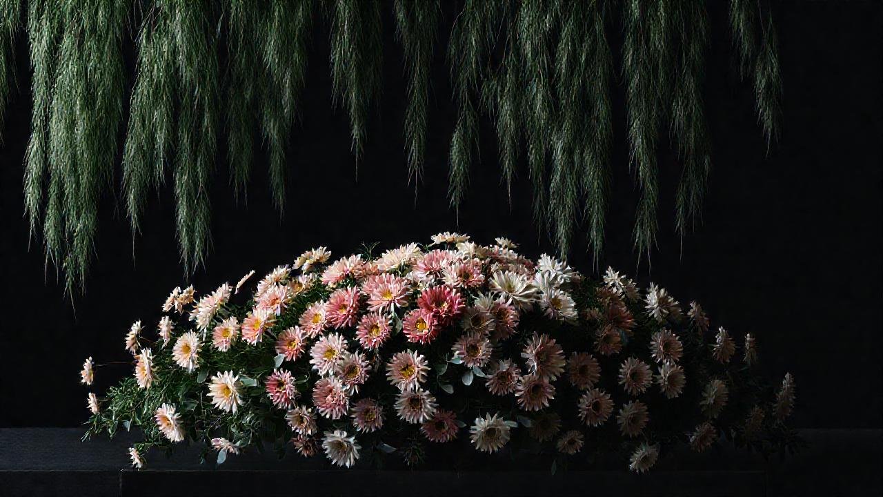 Un funeral austero y evocador