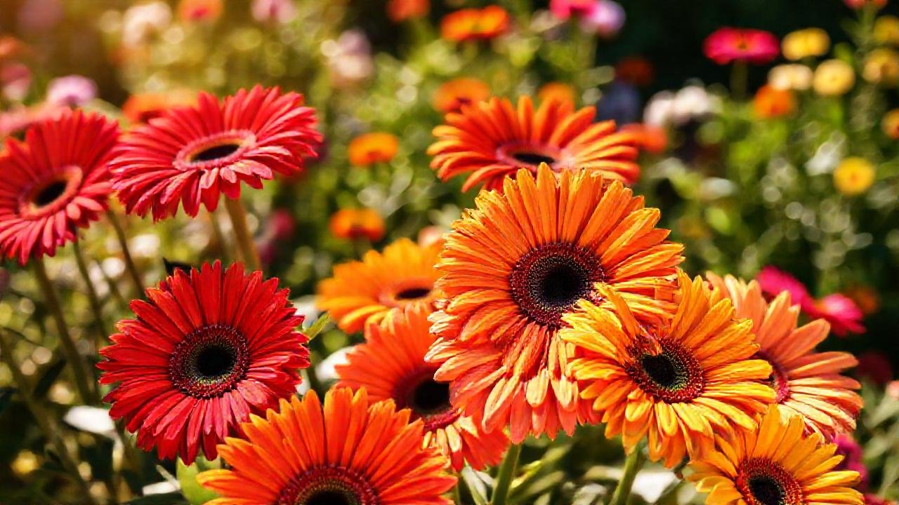 Gerberas vibrantes simbolizan amistad y alegría