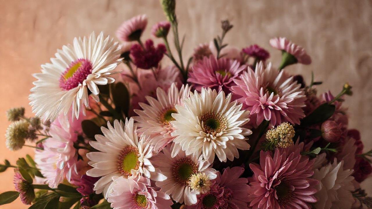 Un arreglo floral elegante y sofisticado