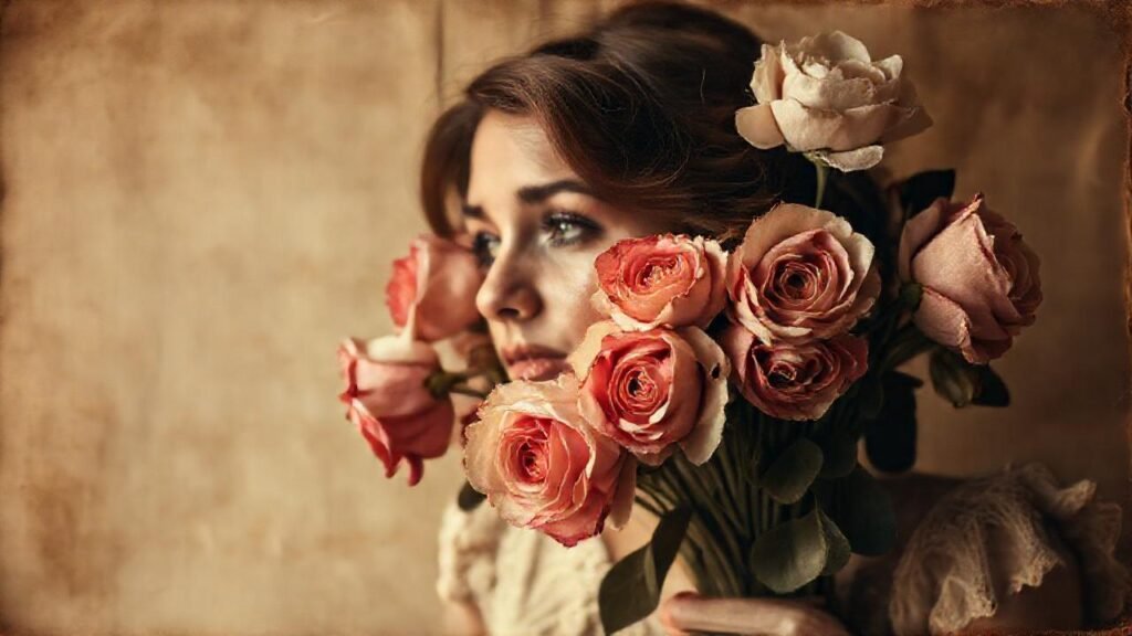 Una foto antigua evoca nostalgia suave