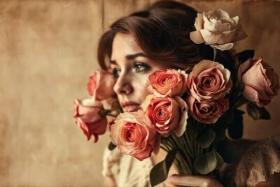 Una foto antigua evoca nostalgia suave