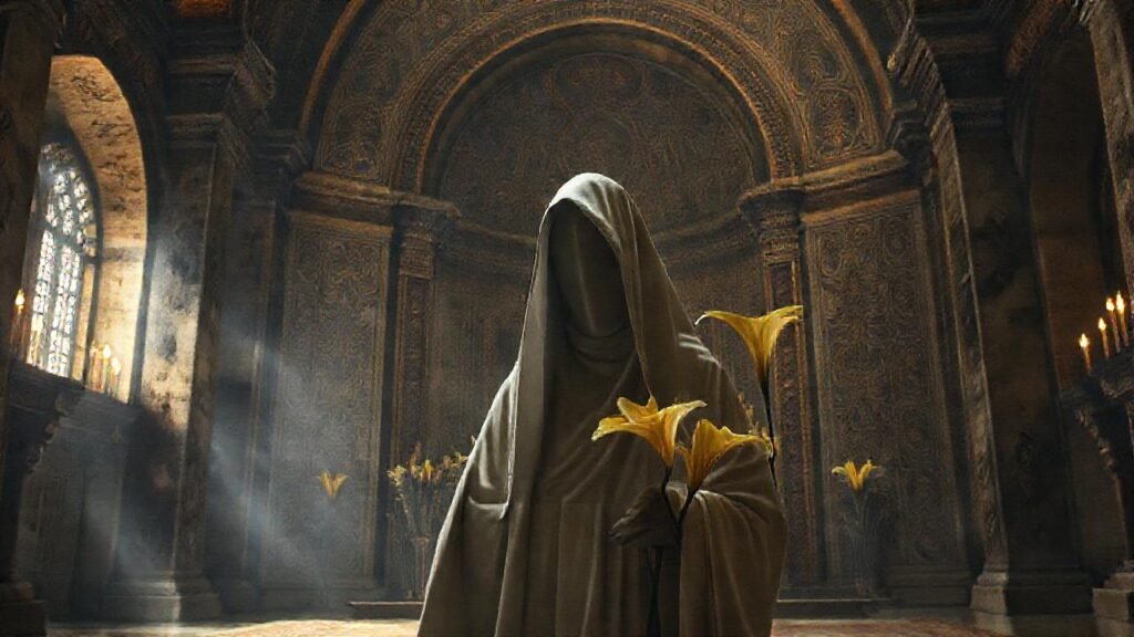 Un templo dorado evocaba misterio y devoción