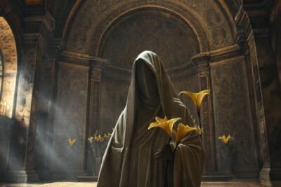 Un templo dorado evocaba misterio y devoción