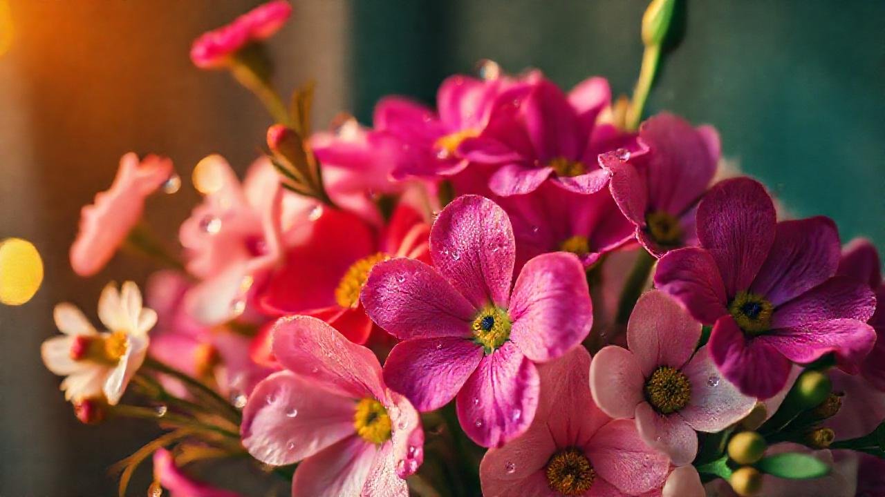 Un ramo floral clásico, hermoso y artístico