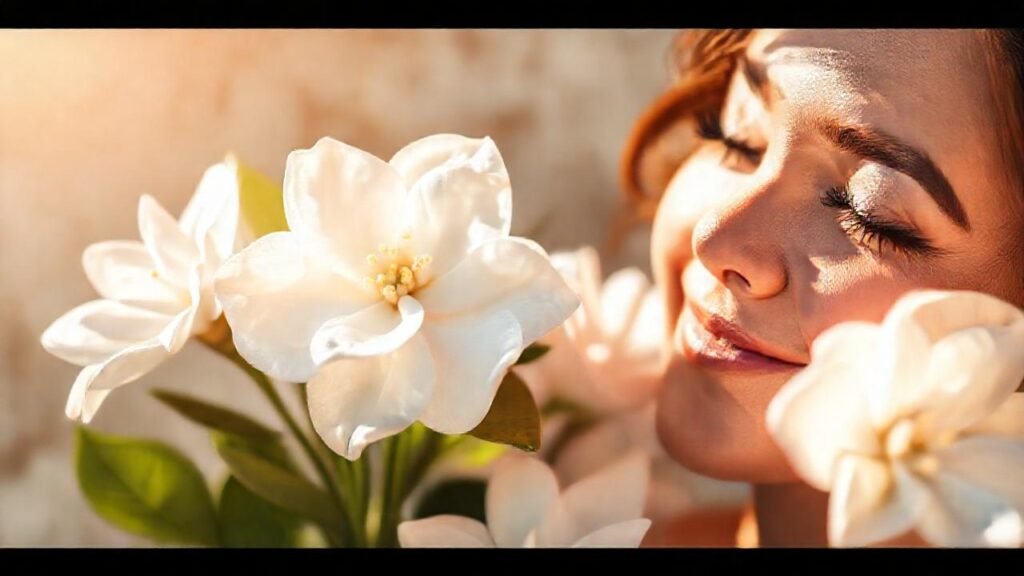 Gardenias blancas evocan un romance nostálgico