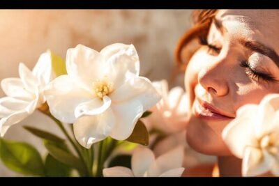 Gardenias blancas evocan un romance nostálgico