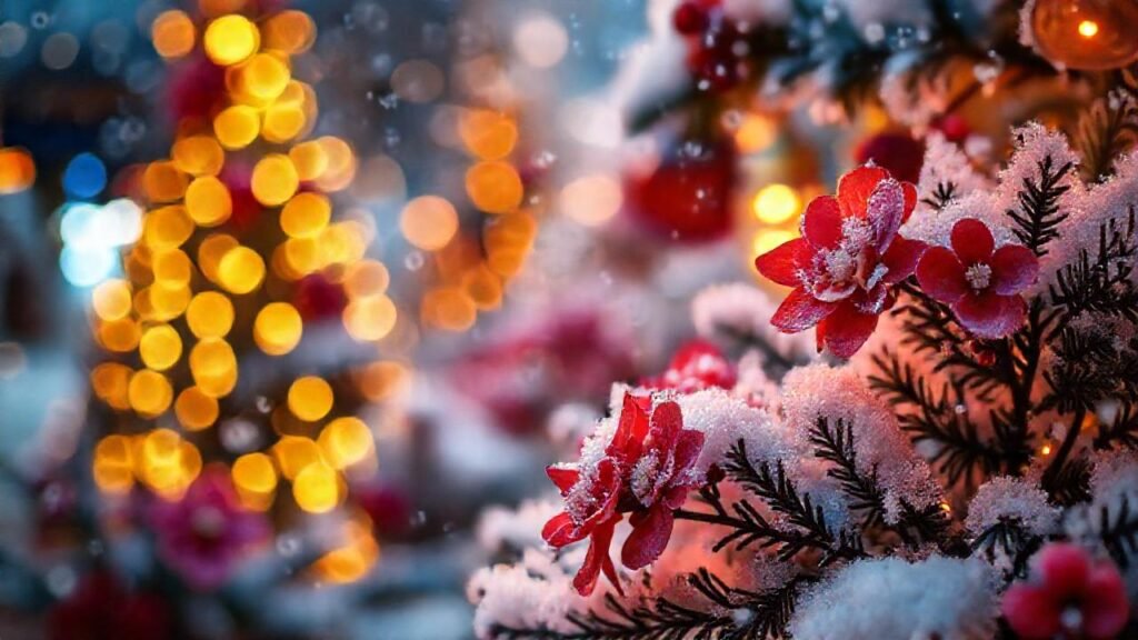 Una Navidad invernal y vibrante ensueña