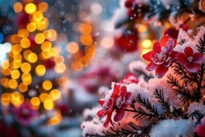 Una Navidad invernal y vibrante ensueña