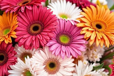 Daisies vibrantes inspiran belleza y elegancia