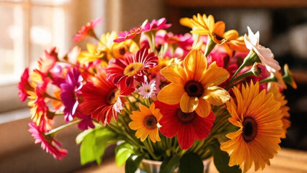 Flores de verano vibrantes