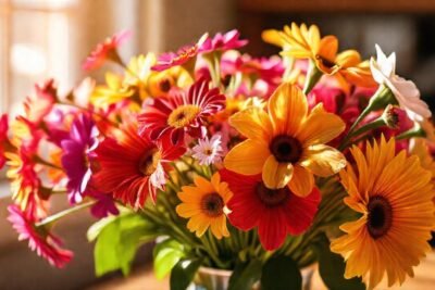 Flores de verano vibrantes