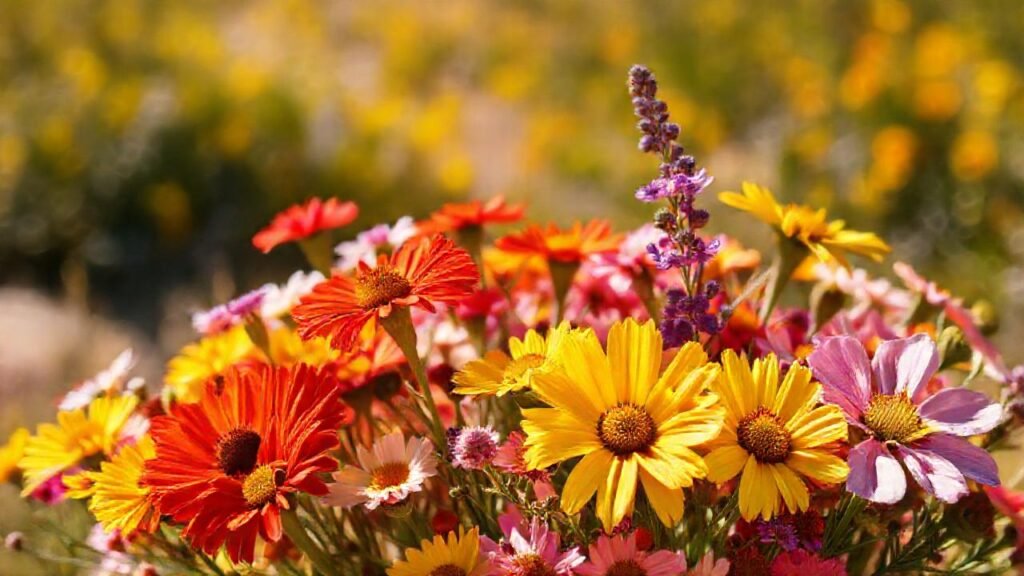 Flores chilenas vibrantes celebran el Día de la Madre